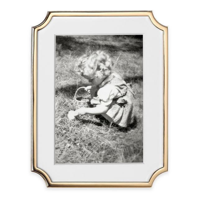 kate spade new york Sullivan Street™ Gold 5-Inch x 7-Inch Picture Frame