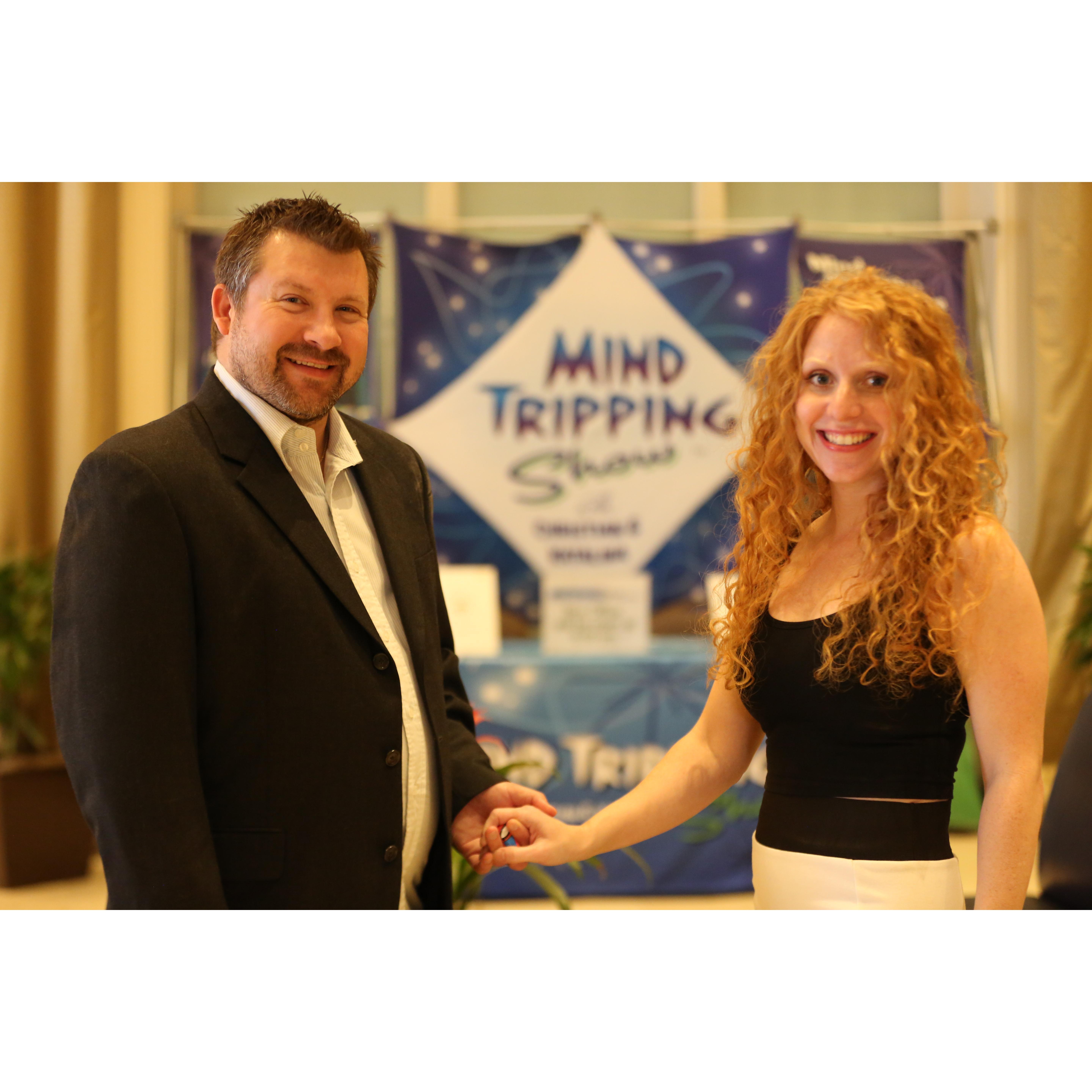 Mind Tripping Show - where we had our first date AND got engaged.