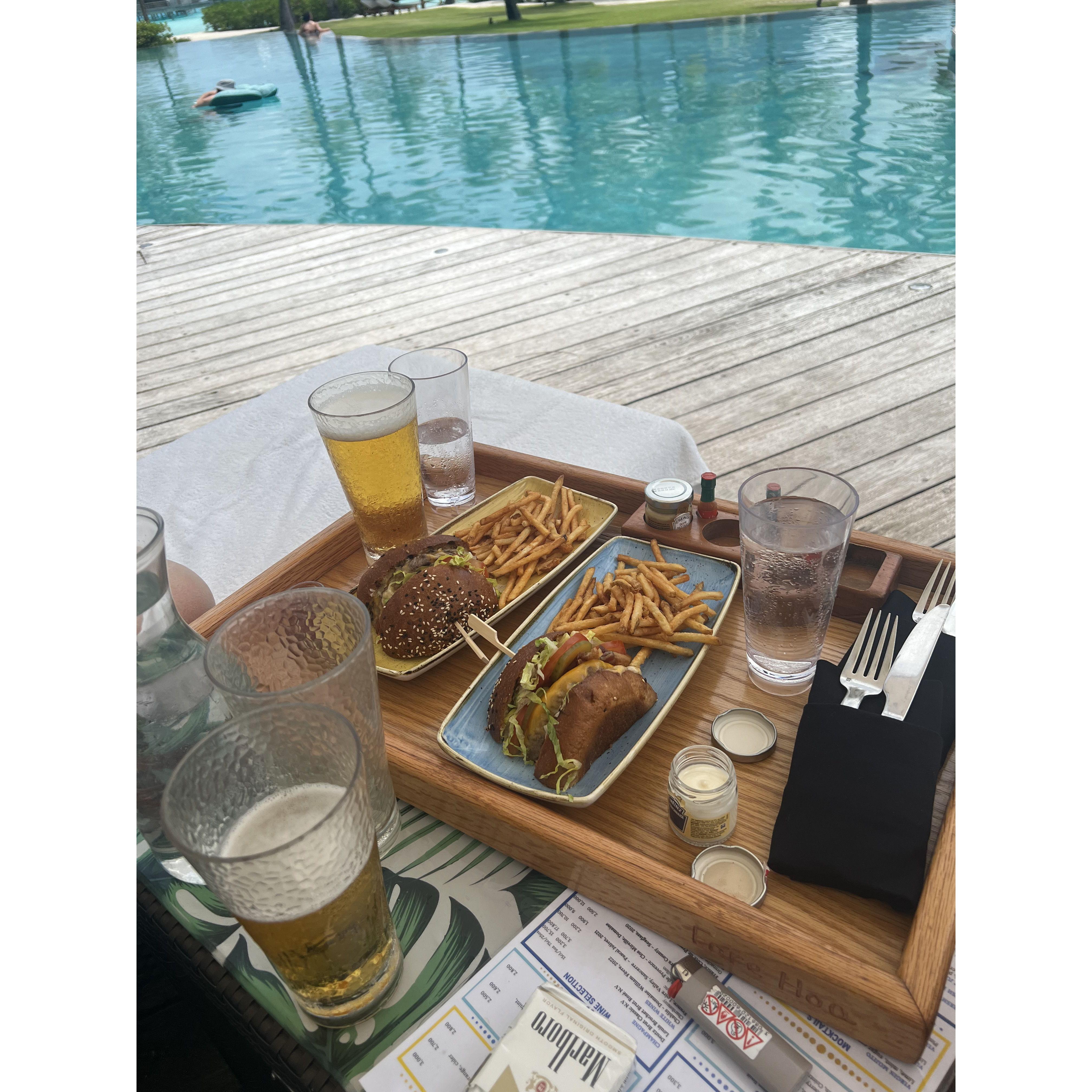 fancy burger