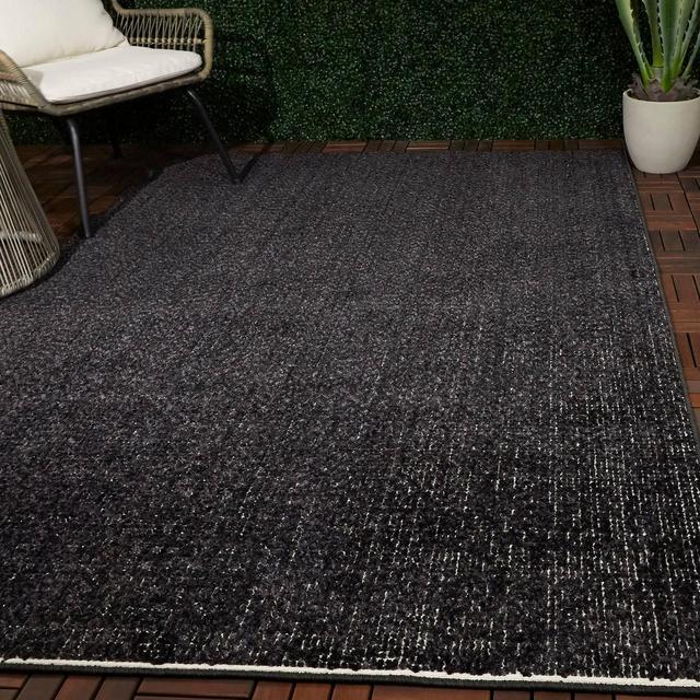 6' x 9' Outdoor Rug Distressed Black - Project 62™