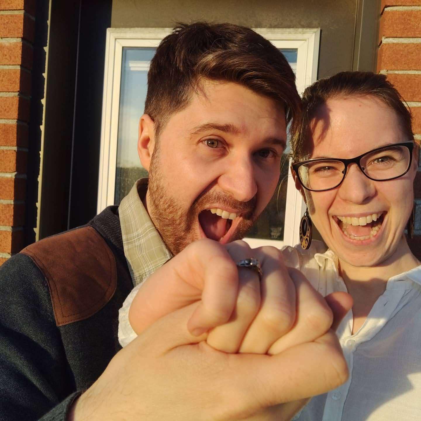 EEEEEEEEK! Jacques proposed! Angela Said yes! We're getting married!!! (March 2021)