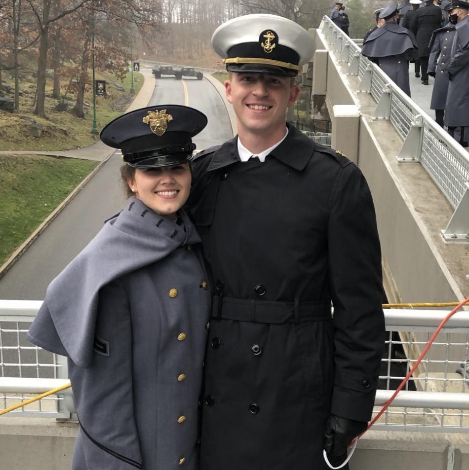 This was the day we first met at the 2020 Army Navy game at West Point!