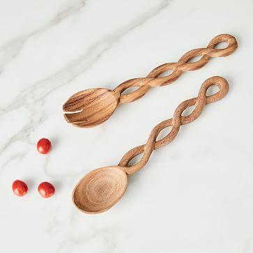 Spiral Serving Utensils (Set of 2)