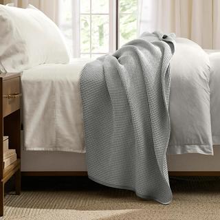 Organic Waffle Bed Blanket