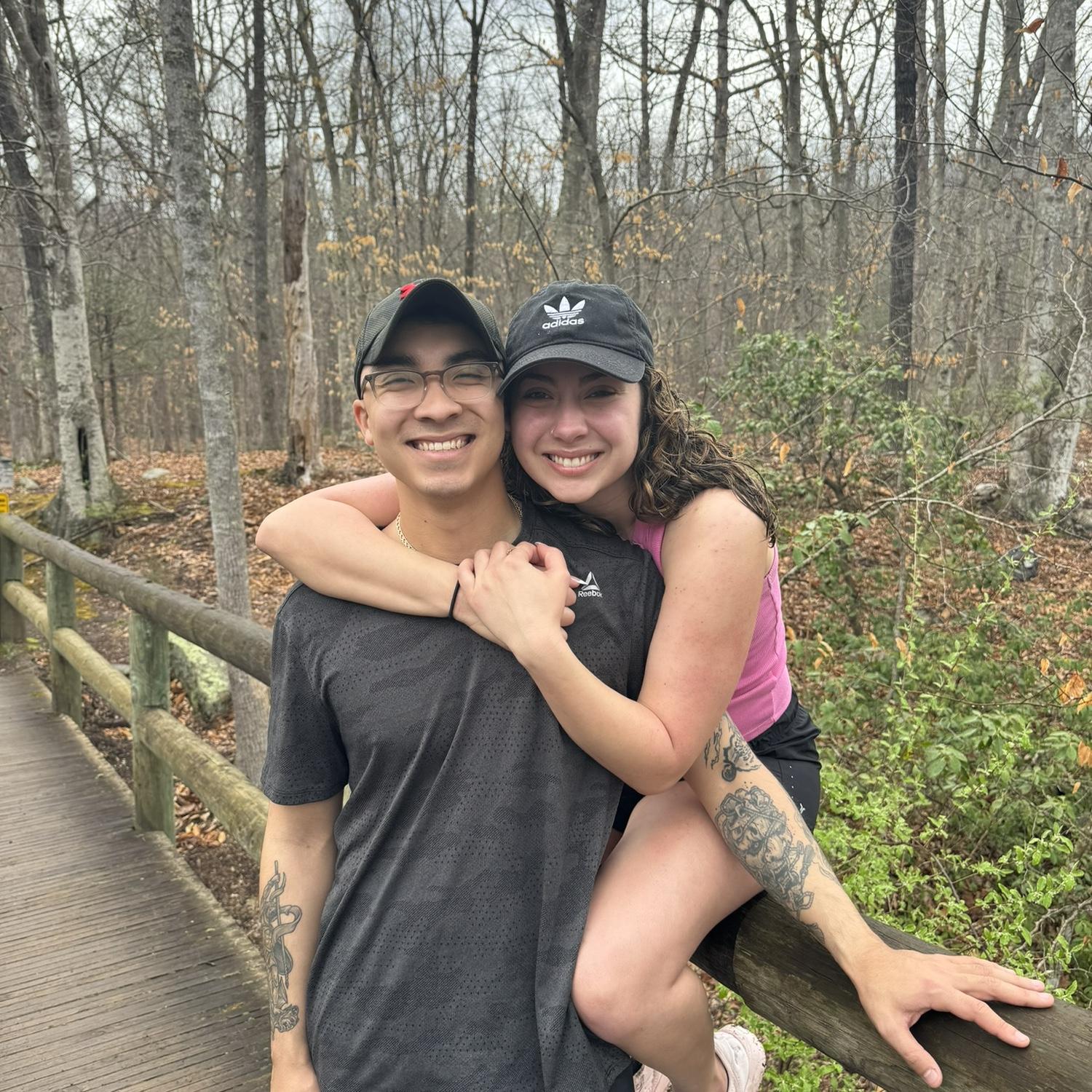 Another hike in the rain.