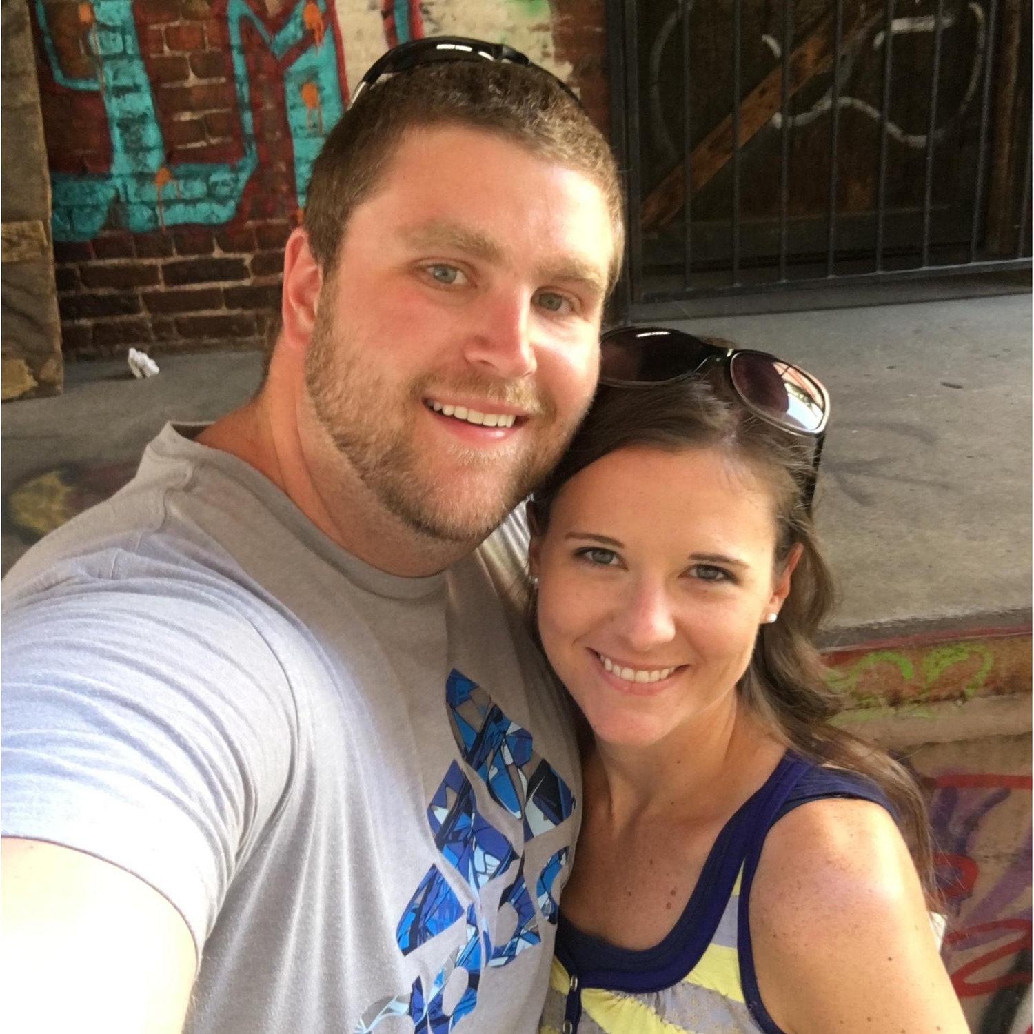 We took a fun day trip to Knoxville - this was one of our favorite dates we had in the early days.