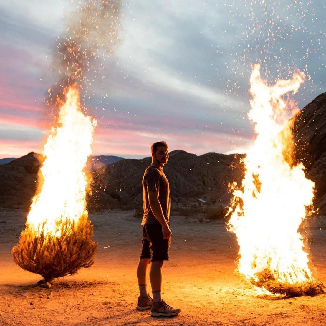 "Some men just want to watch the world burn."