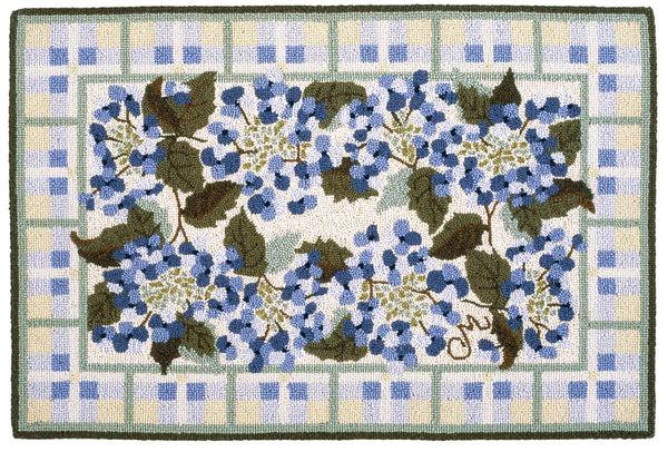 Claire Murray, Lacecap Hydrangea Rug
