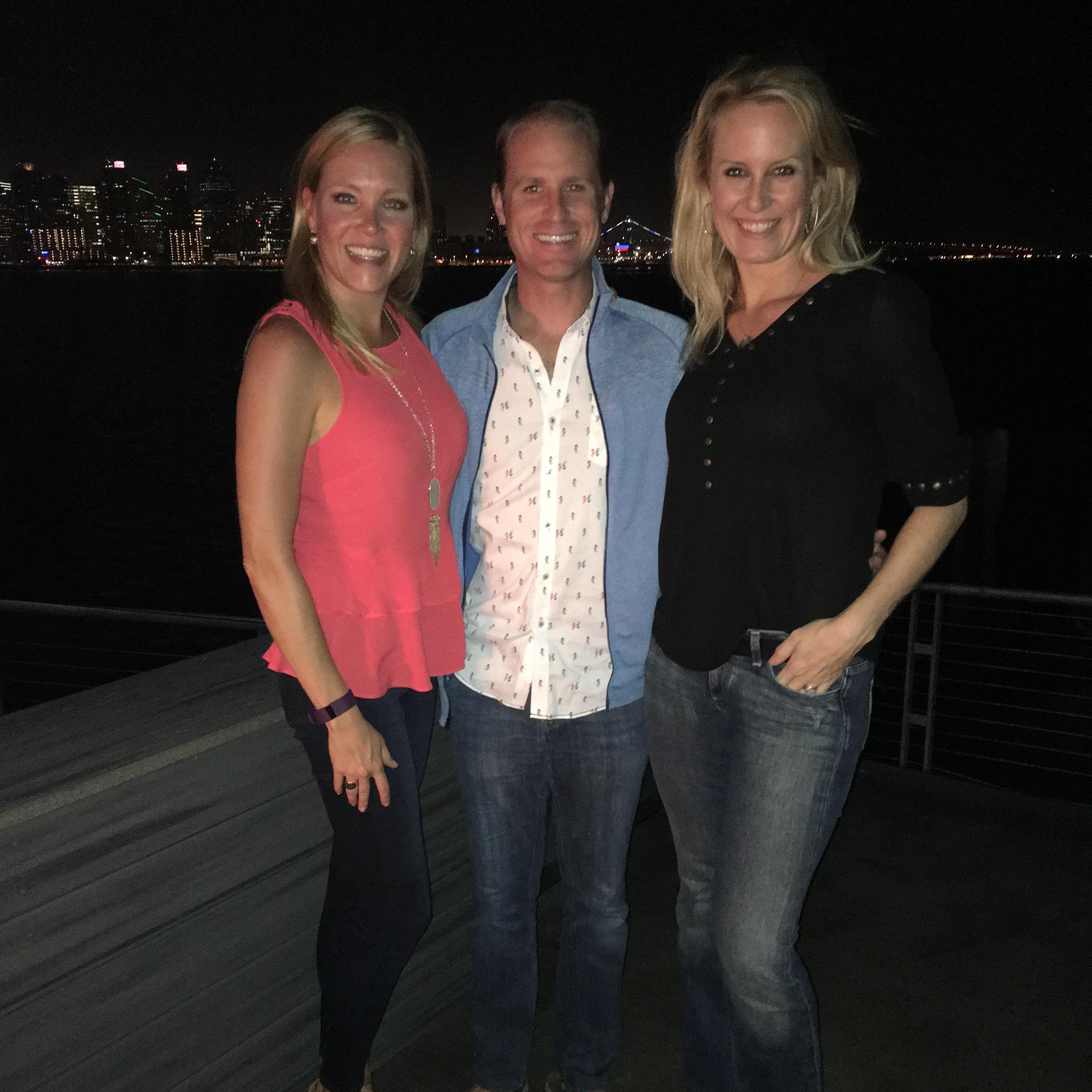 First night that Shana met Chad's sister, Tracy.