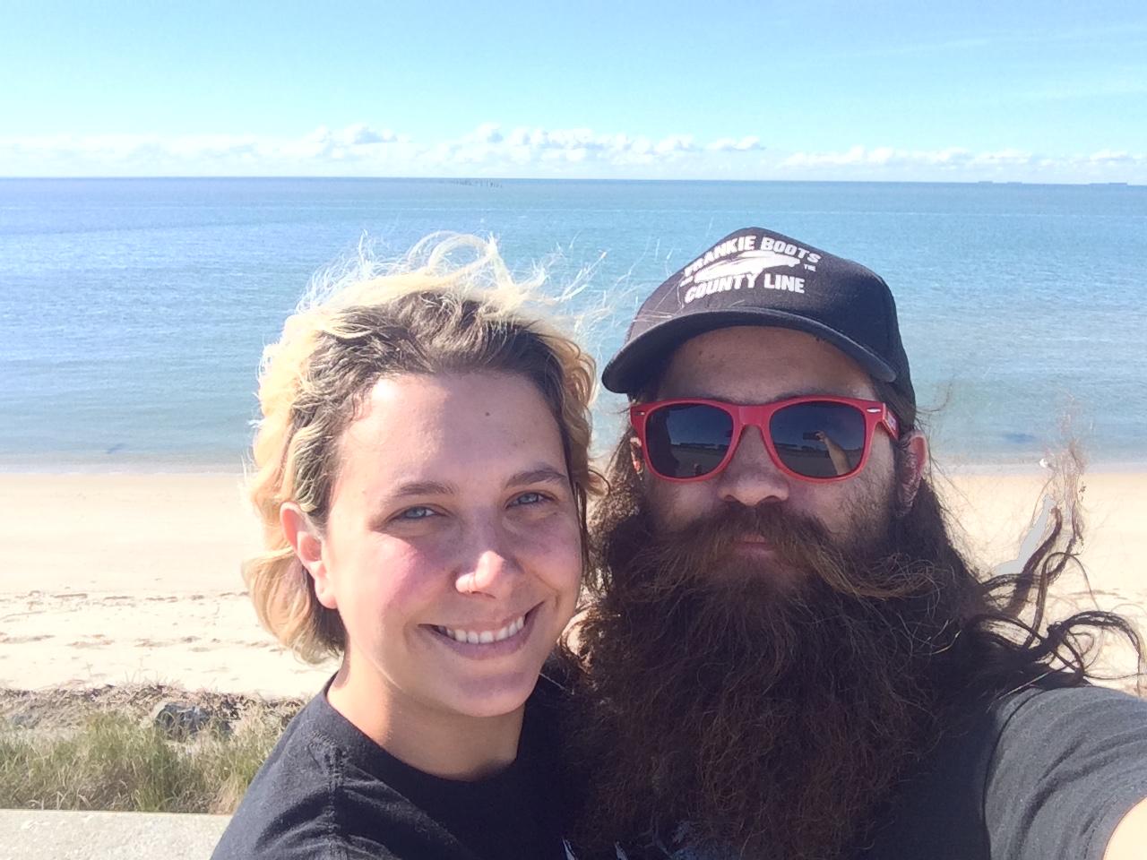 On the east coast. Literally.