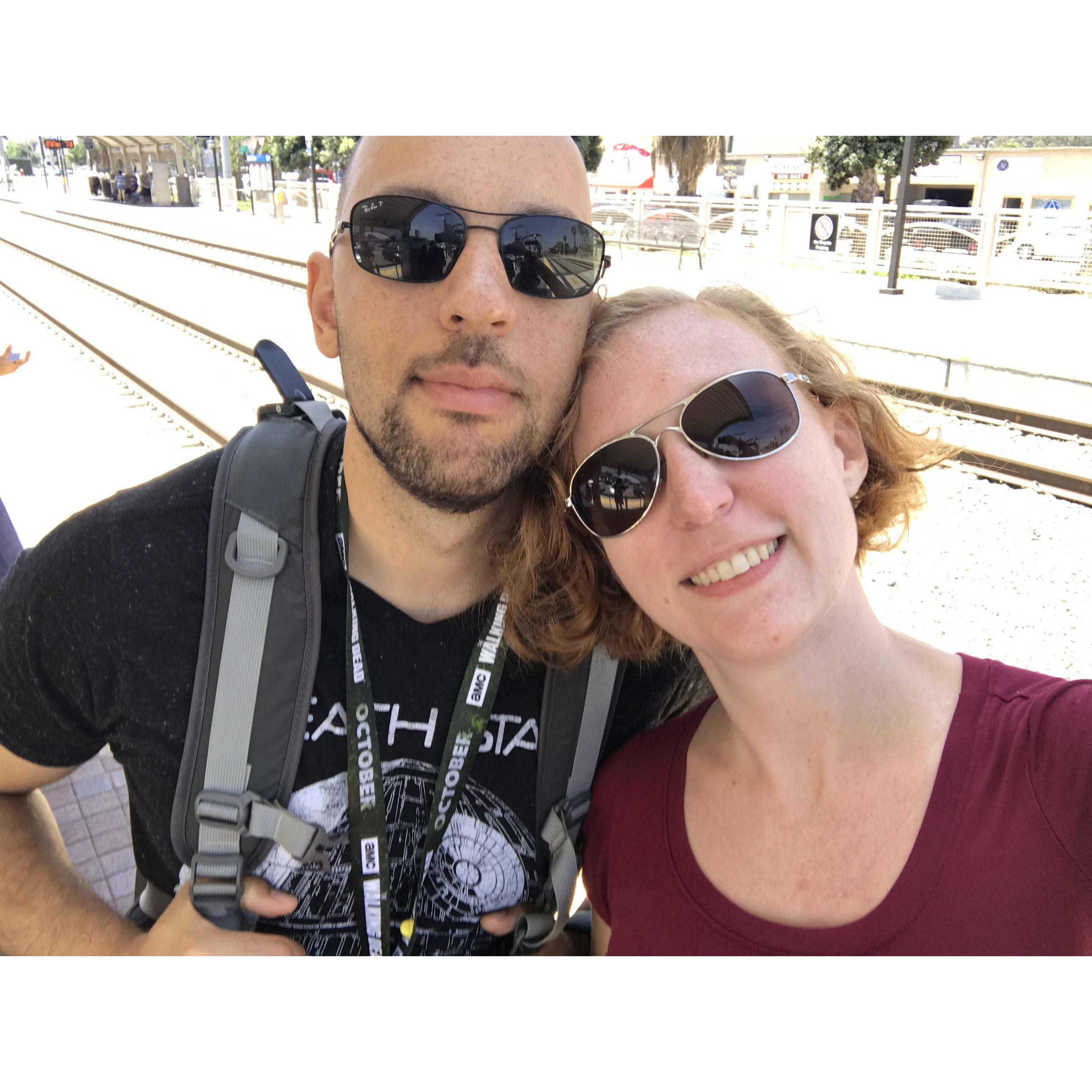 Dan's first San Diego Comic-Con!