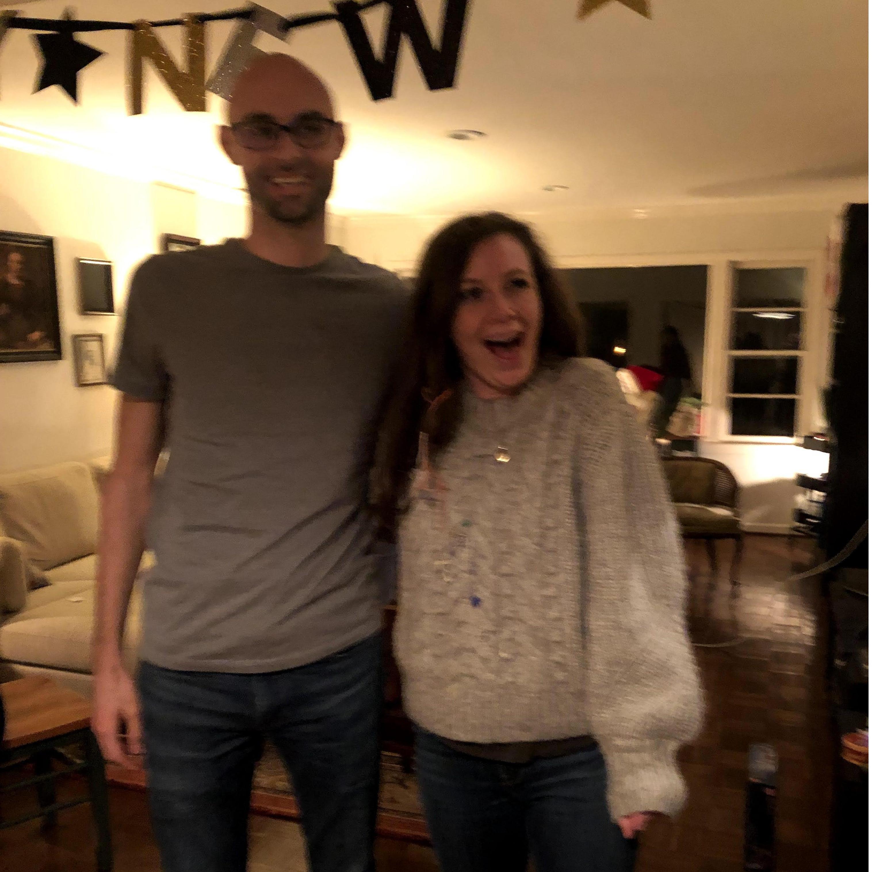 This is one of our first pictures together. Happy New Year 2021!