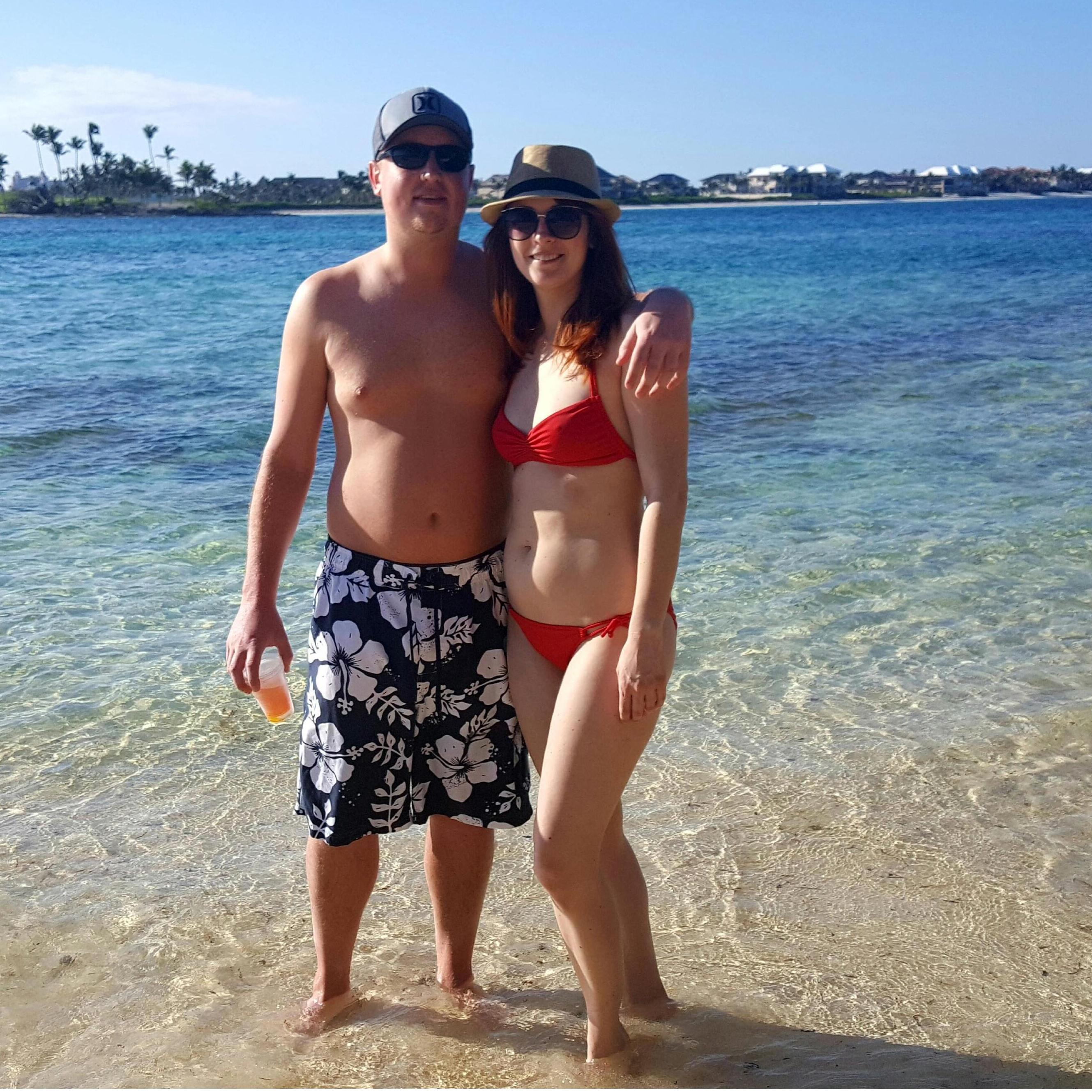 Our first trip together.  Bahamas January 2017!