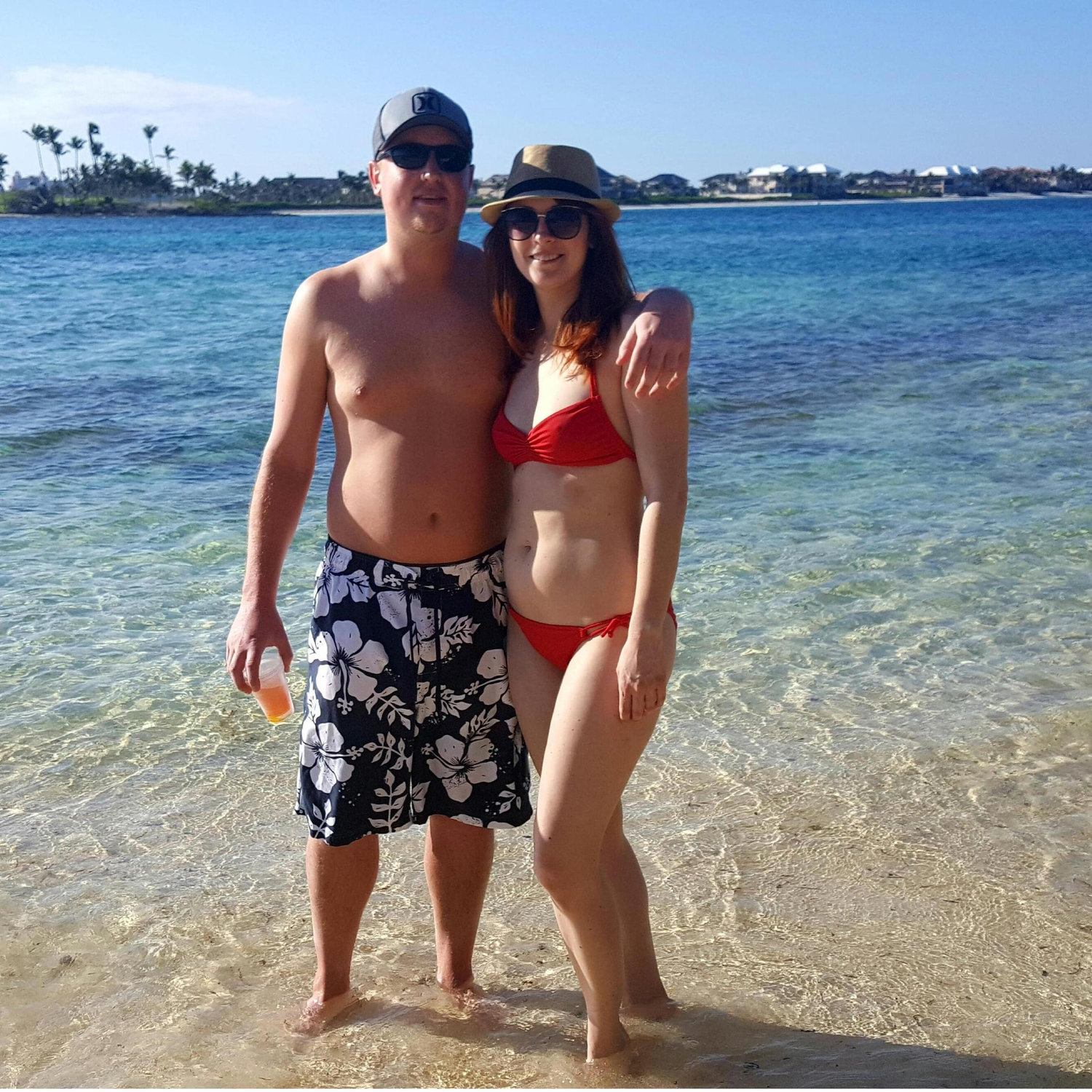 Our first trip together.  Bahamas January 2017!