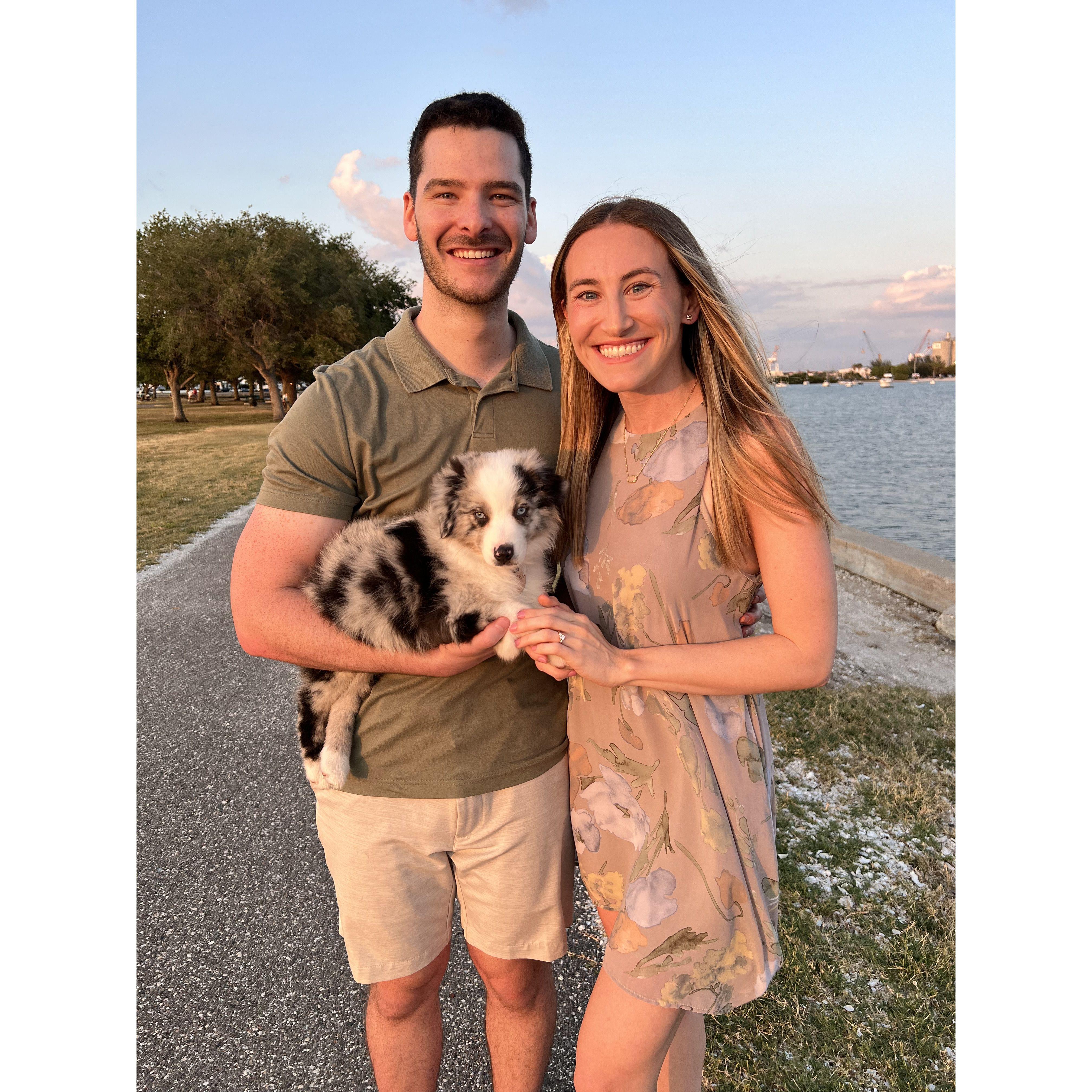 MAY 5, 2024 - WE GOT ENGAGED & WELCOMED STELLA TO OUR FAMILY!!