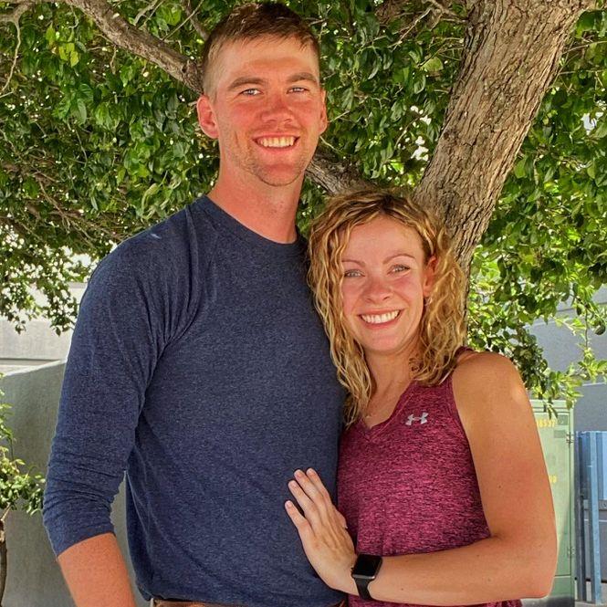 Our very first picture together, on our first date in Kearney!