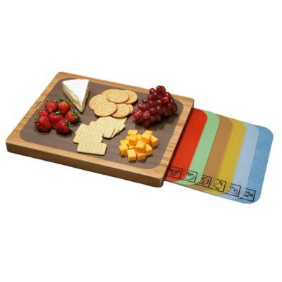 Seville Classics Cutting Board with Mats