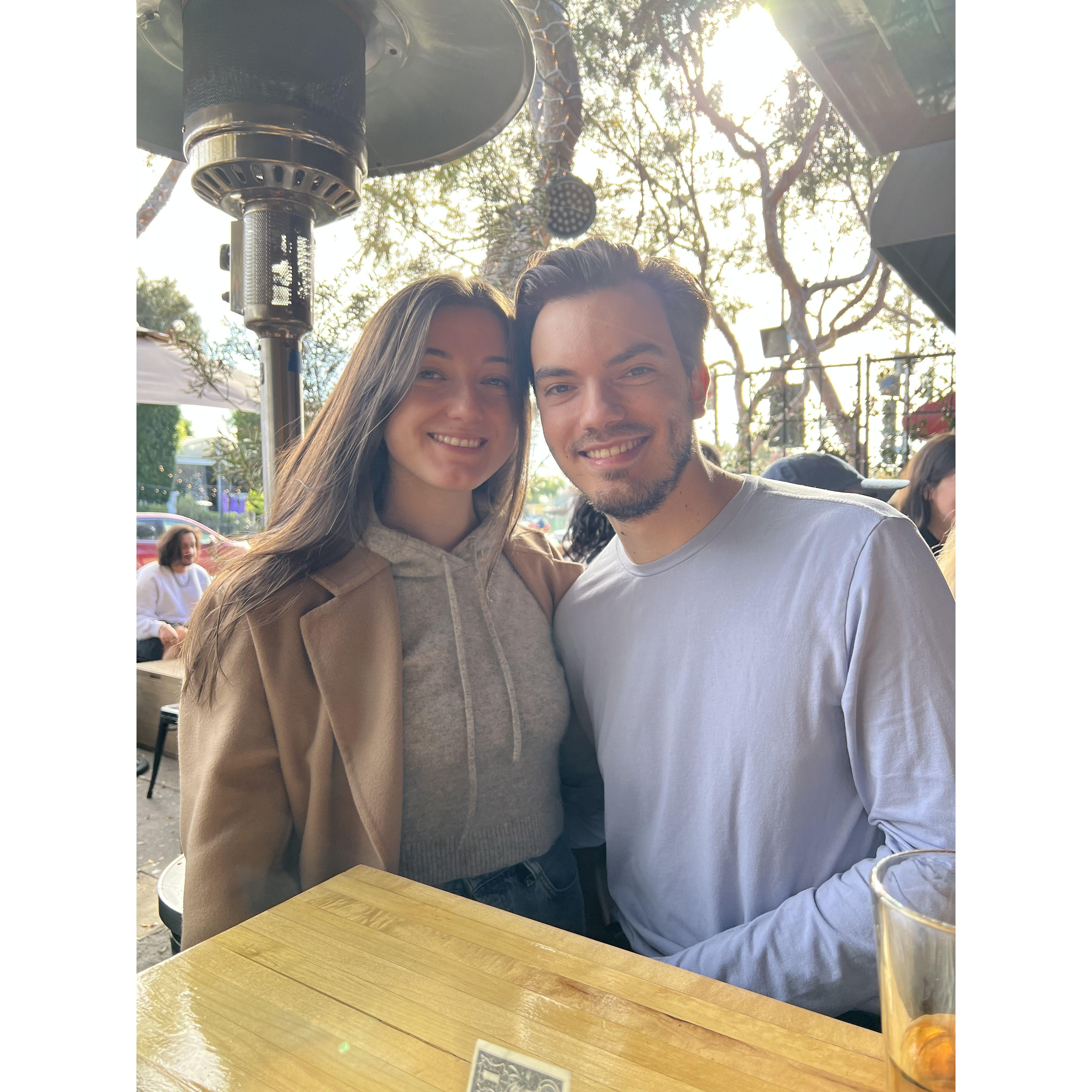 Brunch in West Hollywood 12/11/22