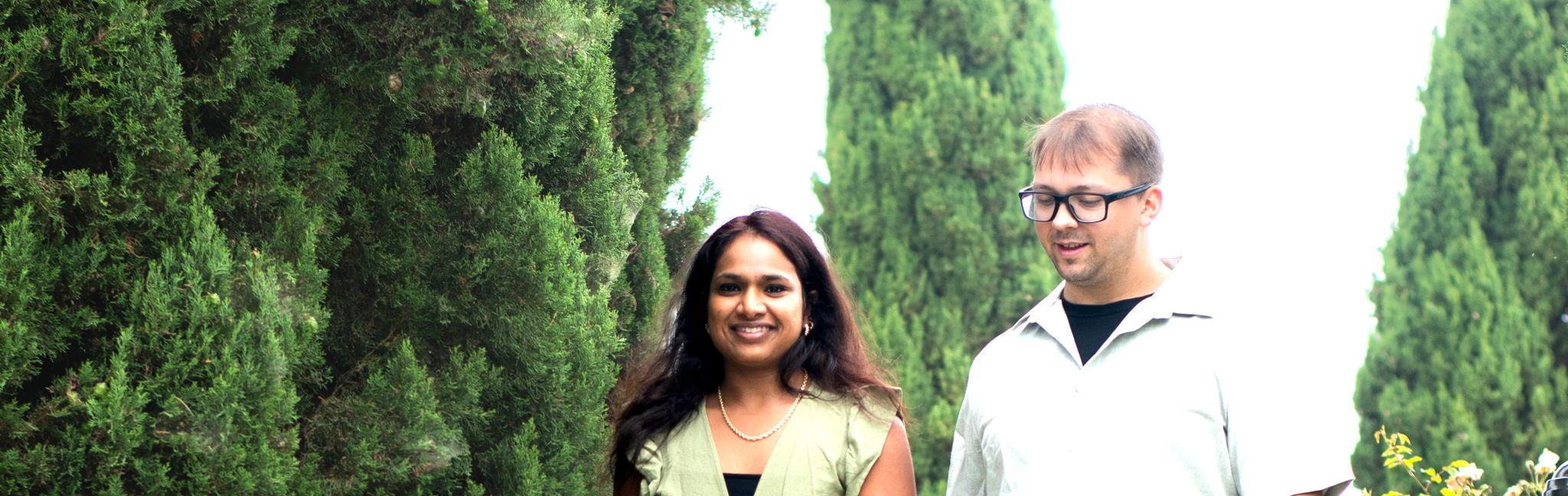 The Wedding Website of Ambika Thiagarajan and Tyler Meek