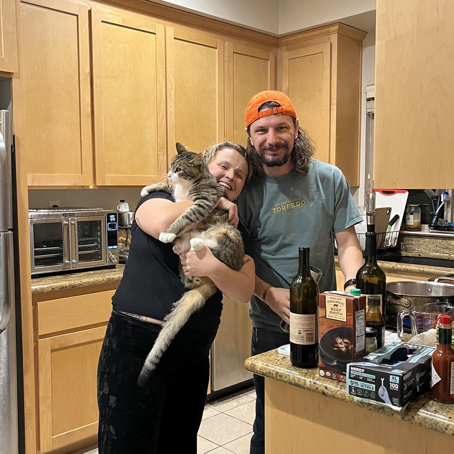 Our furry son!