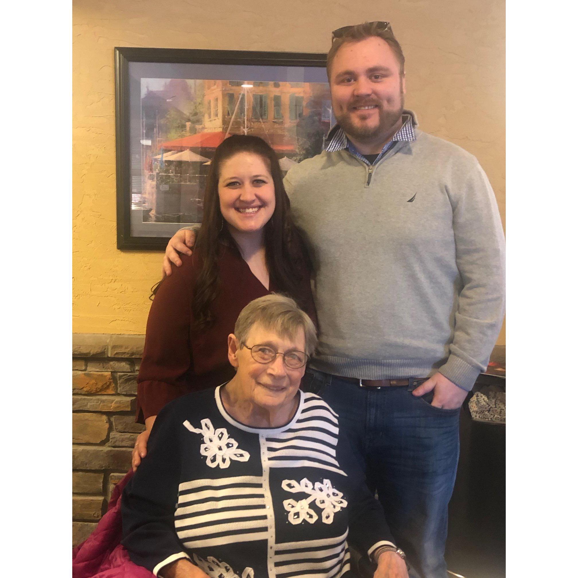 So thankful Nick was able to meet and spend time with Grandma Smith!