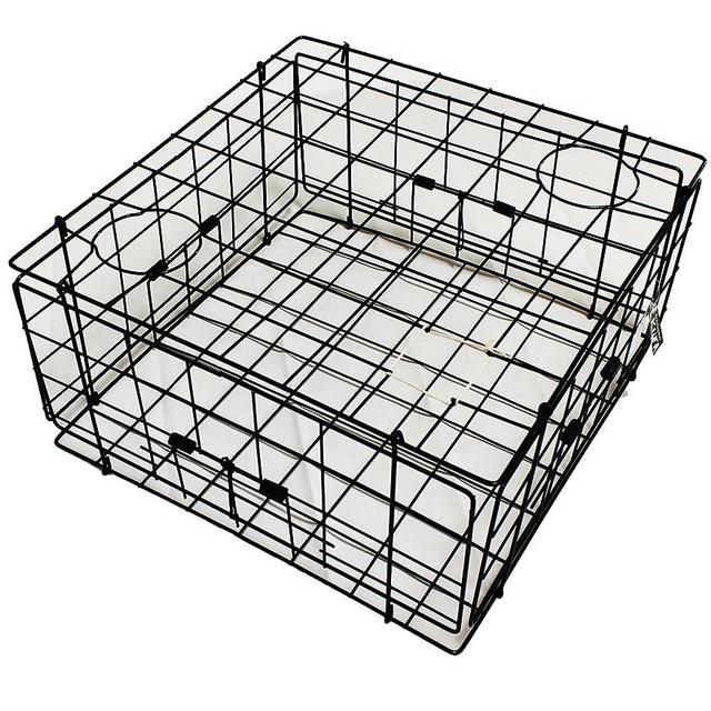 KUFA Vinyl Coated Crab Trap (24"x24"x12"H) S60