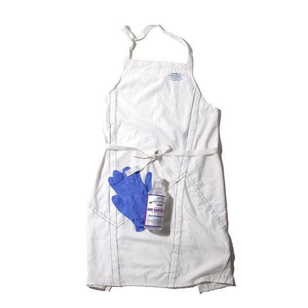 EXPIRED PARACHUTE MATERIAL WAITERS APRON