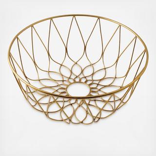 Old Hollywood Wire Basket