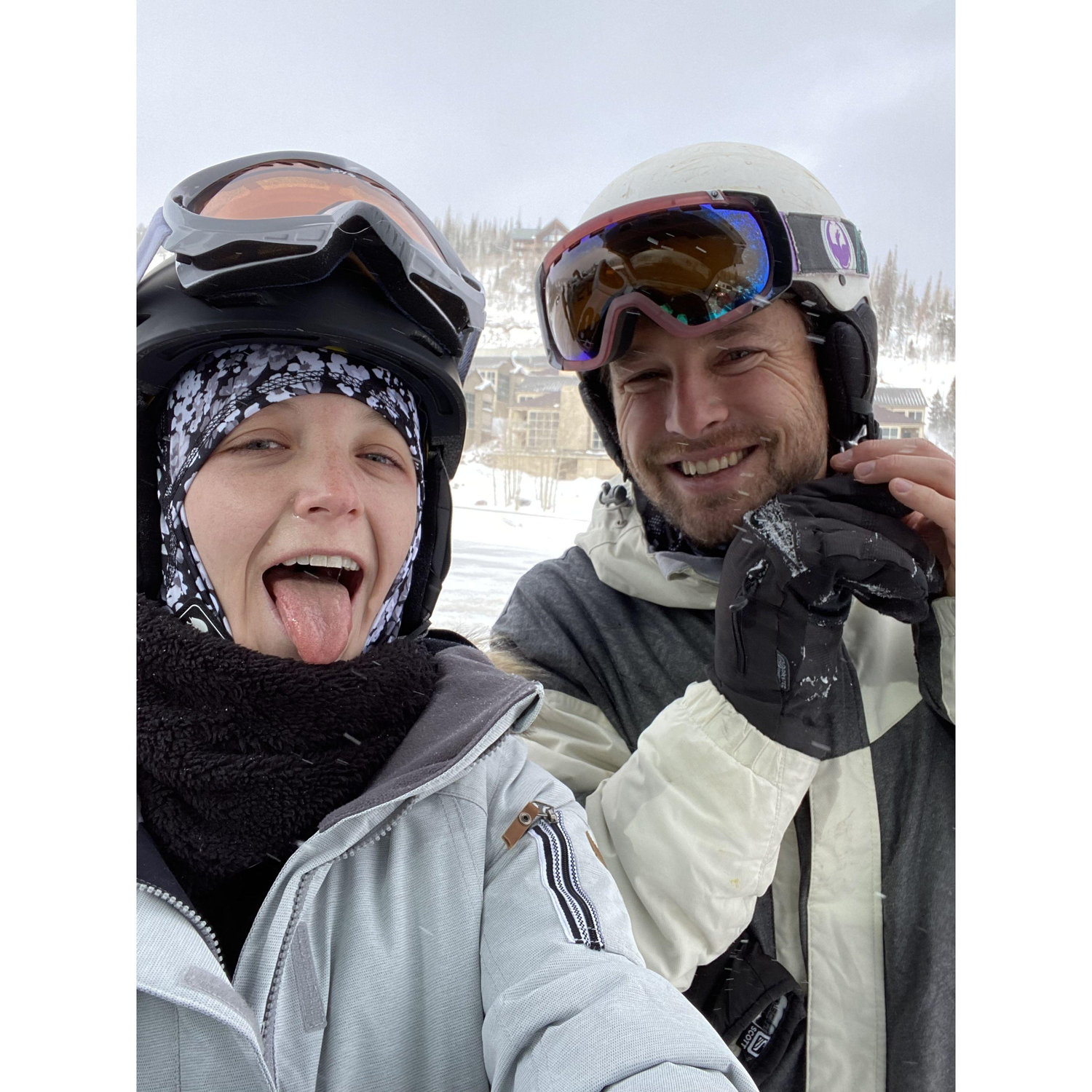 First snowboard trip together at Brian Head.