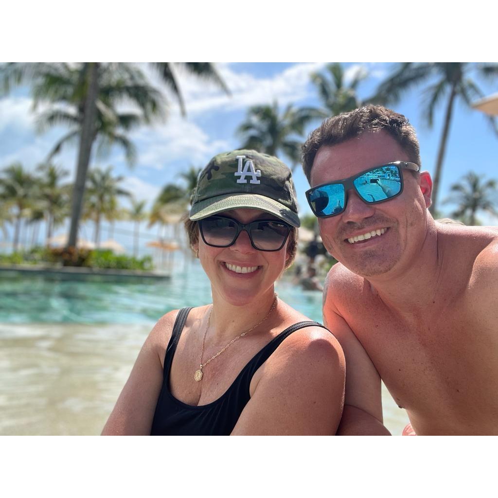 First trip to Cancun.