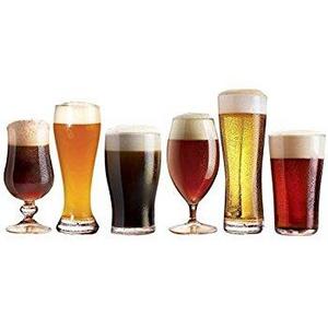 Libbey Craft Brews 6-piece Assorted Beer Drinkware Glass Set