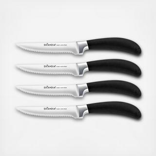 Curvature Steak Knife, Set of 4
