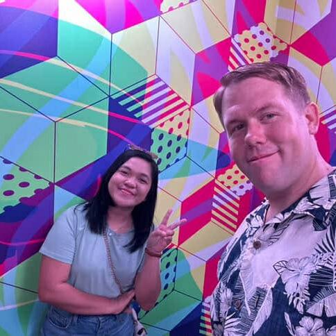 First Museum together at the Mall of America. First day that we meet each other face to face.