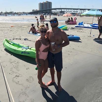 Lynnae & Kevin were long-distance for 2 years, but at least the trips to see each other were always a vacation!