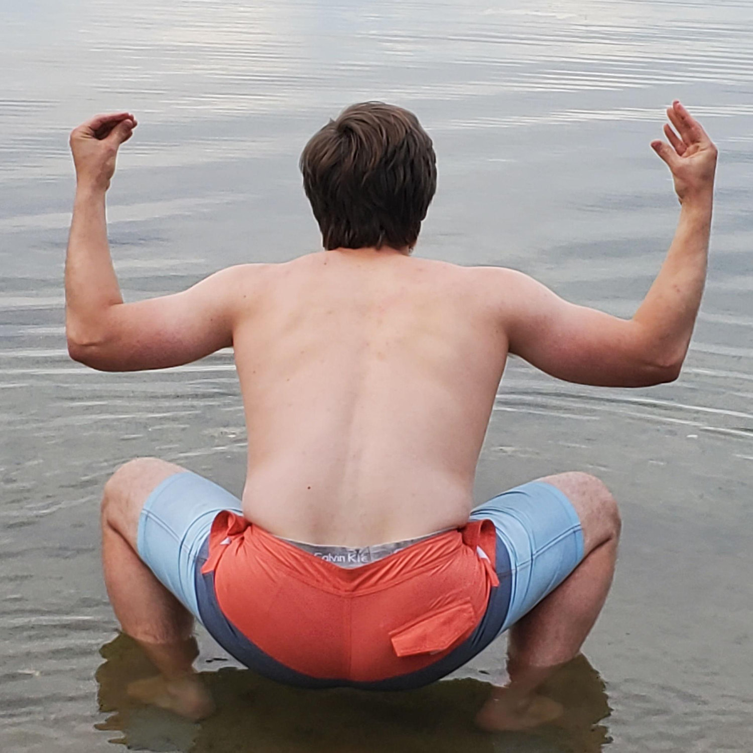 David as a crab.