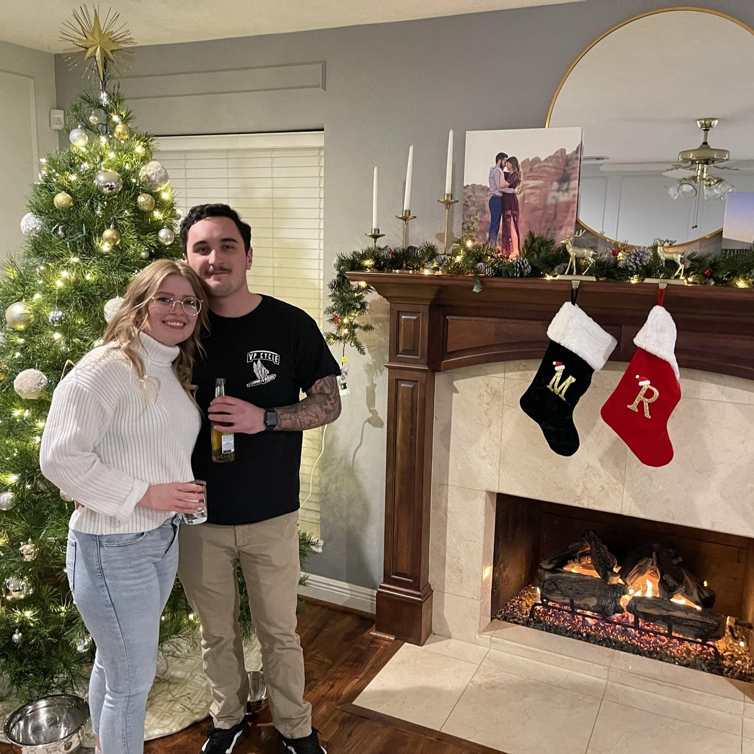 12/24/22: Our first Christmas!