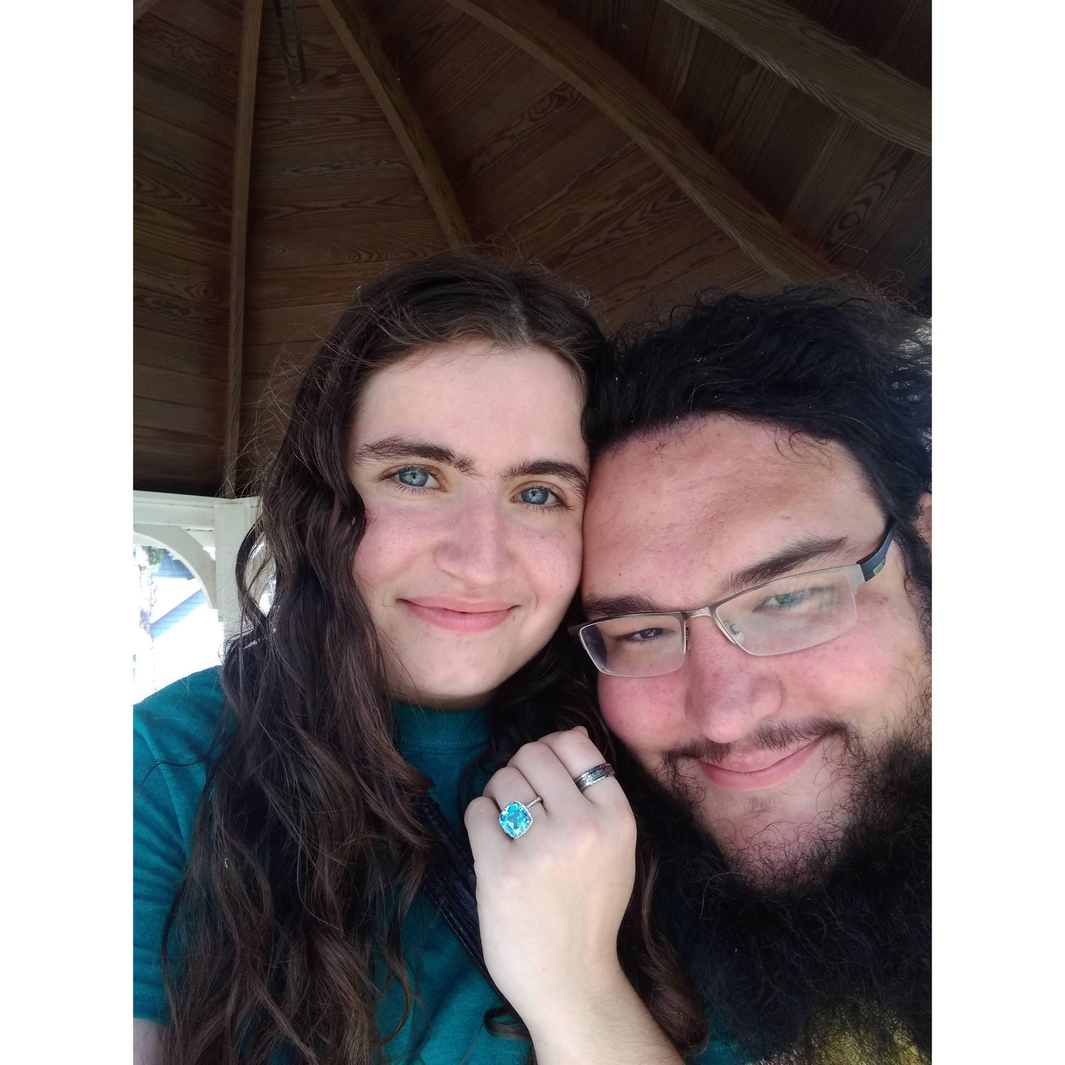 She said yes!
