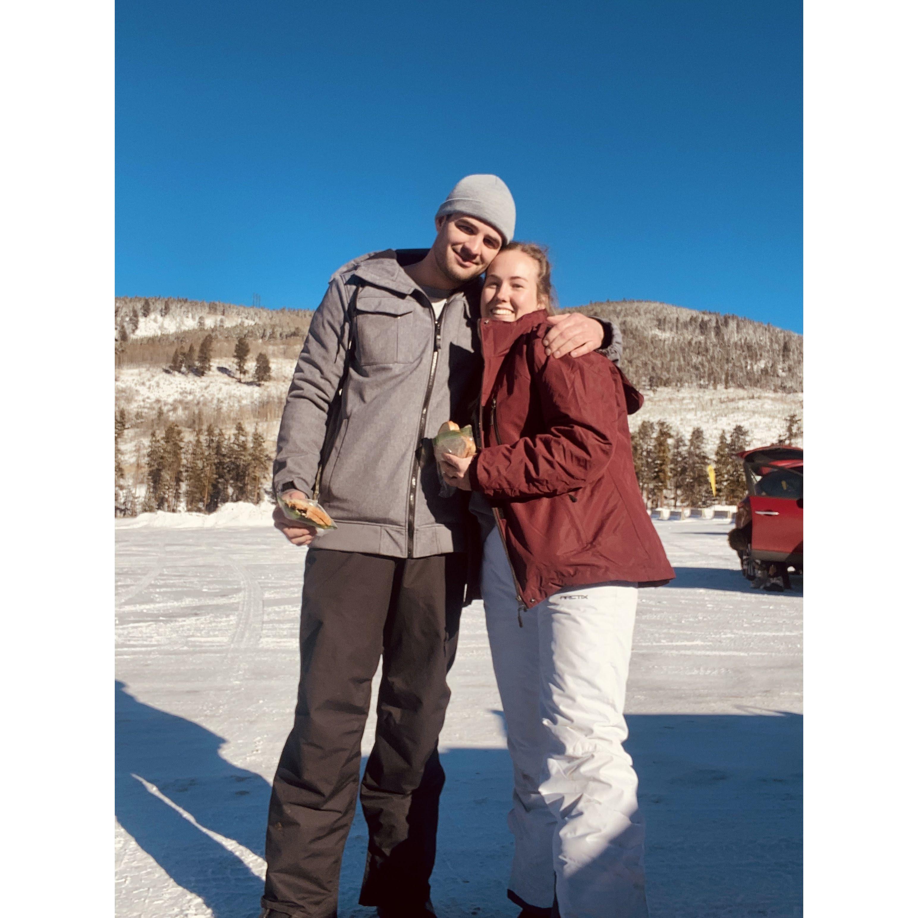 Snowboarding and PB&Js
