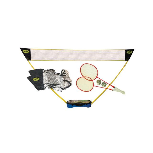 Backyard Fun Portable Badminton Set, 7 Pieces