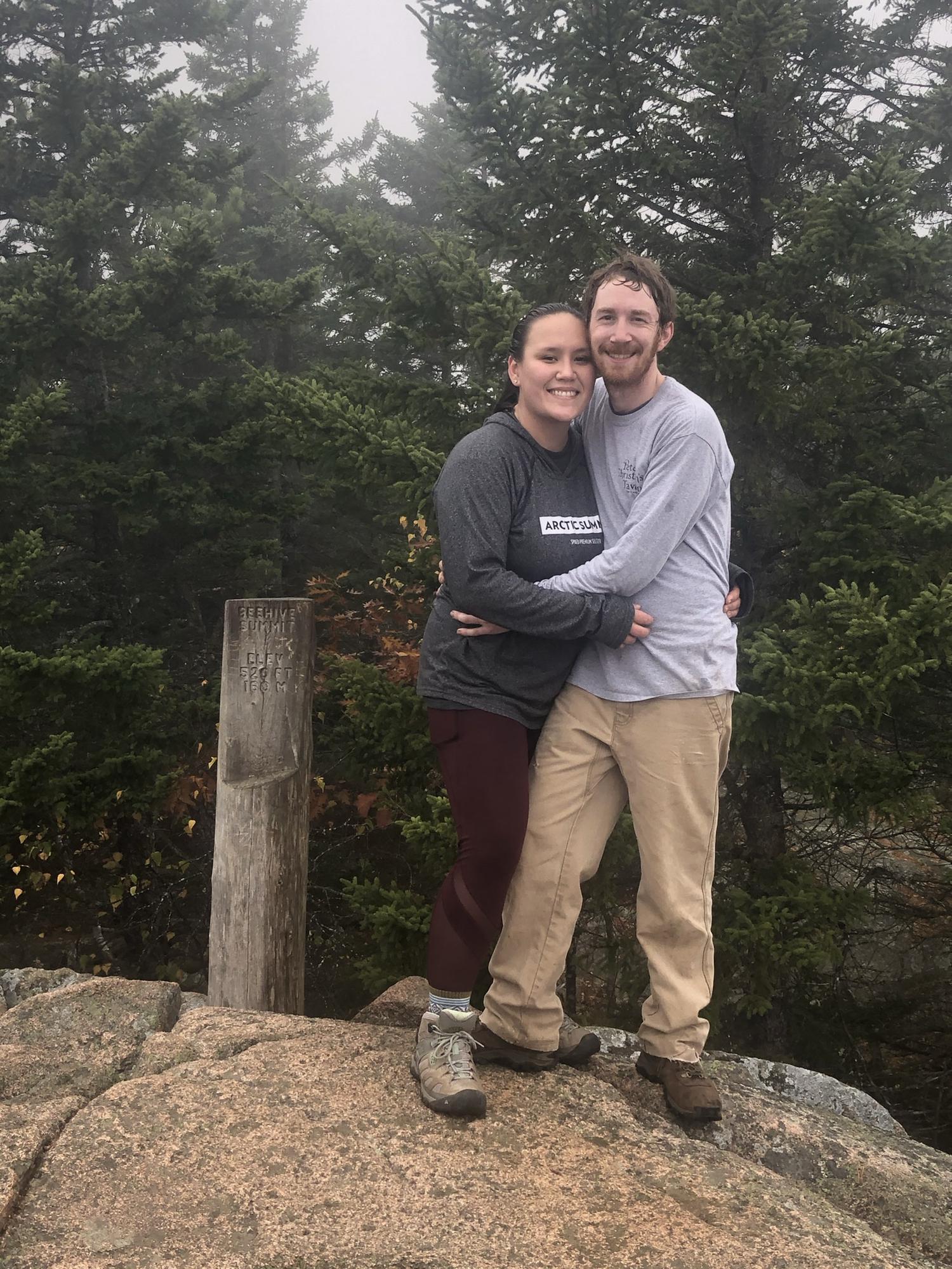 Our trip to Acadia (post proposal)