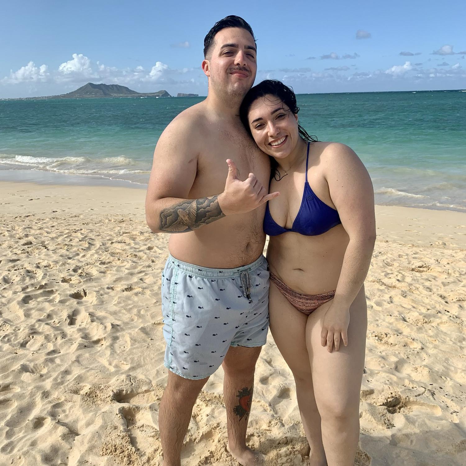 August 2021: Made it off the mainland! We went to Oahu, Hawaii for DJ’s 26th birthday and got to stay with DJ’s other “brother” and best man, George, and his wife, Natalie. Amazing memories 🌸🪸
