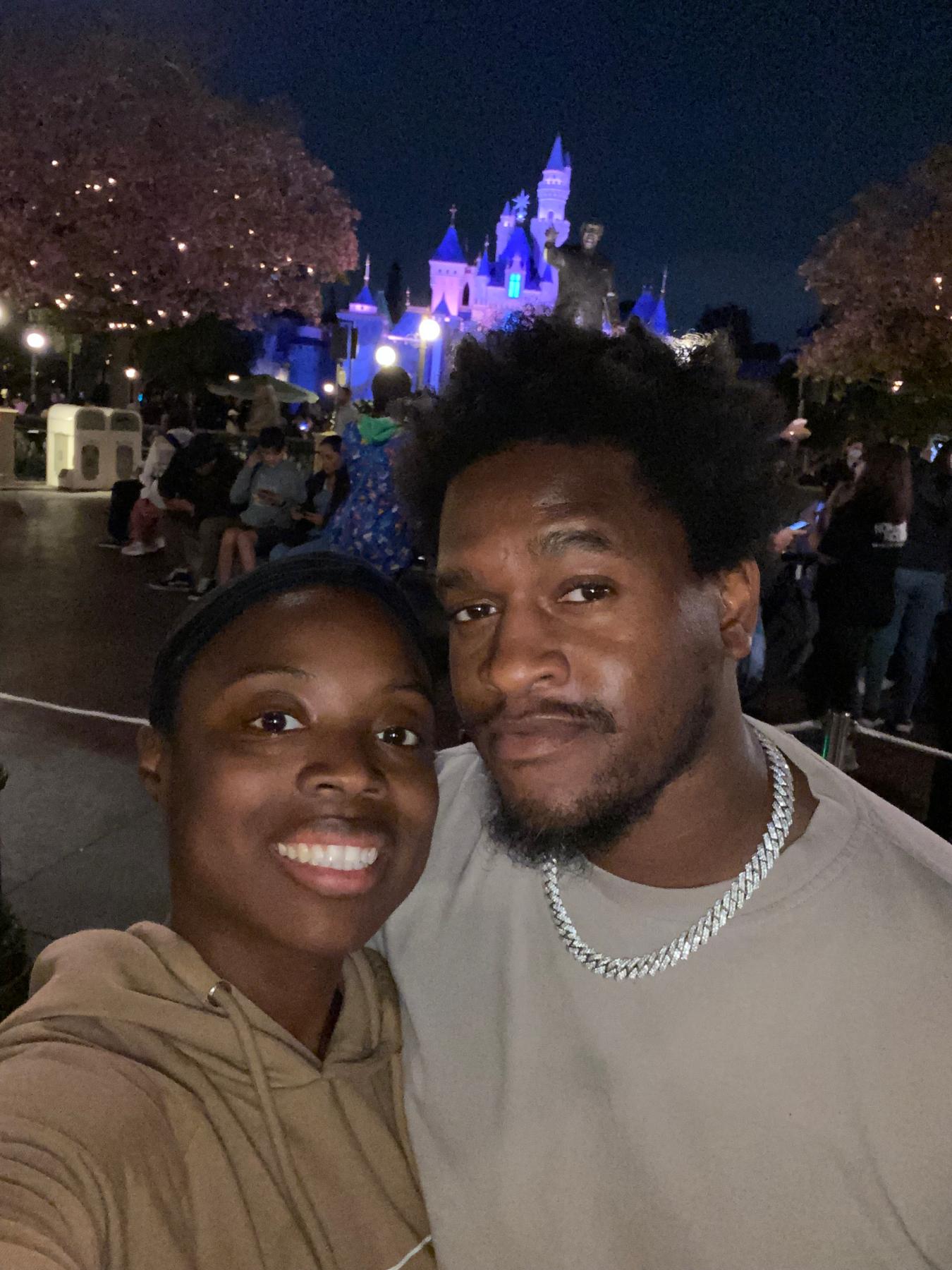 Our first time at Disneyland together!