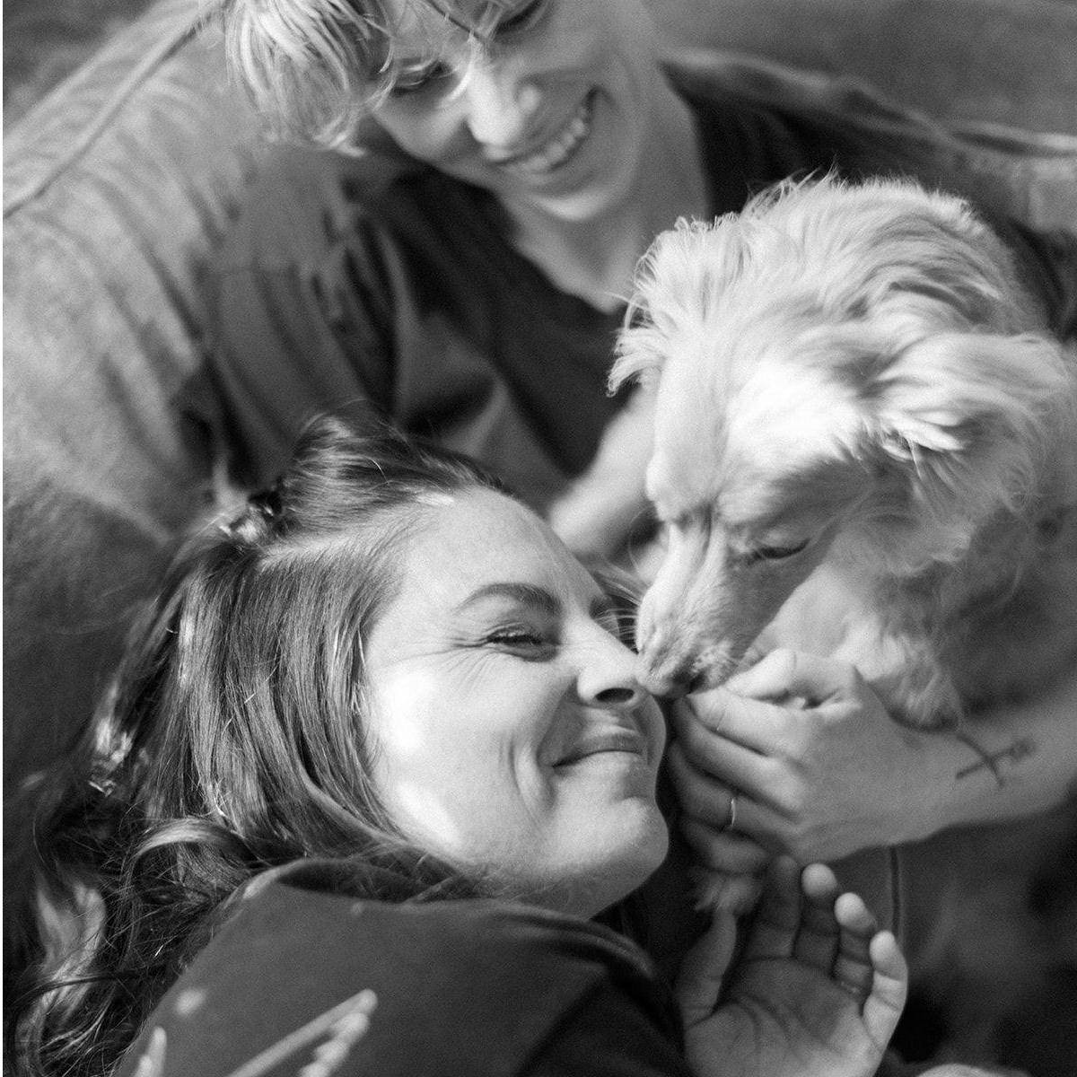 Snuggle time with our little Witt LoMein.