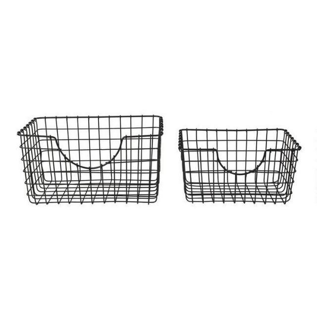 Black Wire Wilson Storage Basket