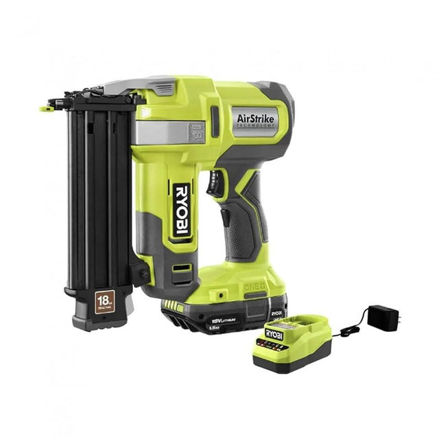 RYOBI 18V ONE+ AirStrike 18GA Brad Nailer Kit (Bulk Packaged) P321K
