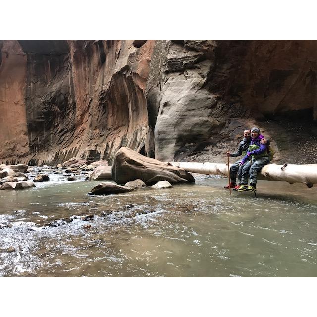 Hiking the Zion Narrows