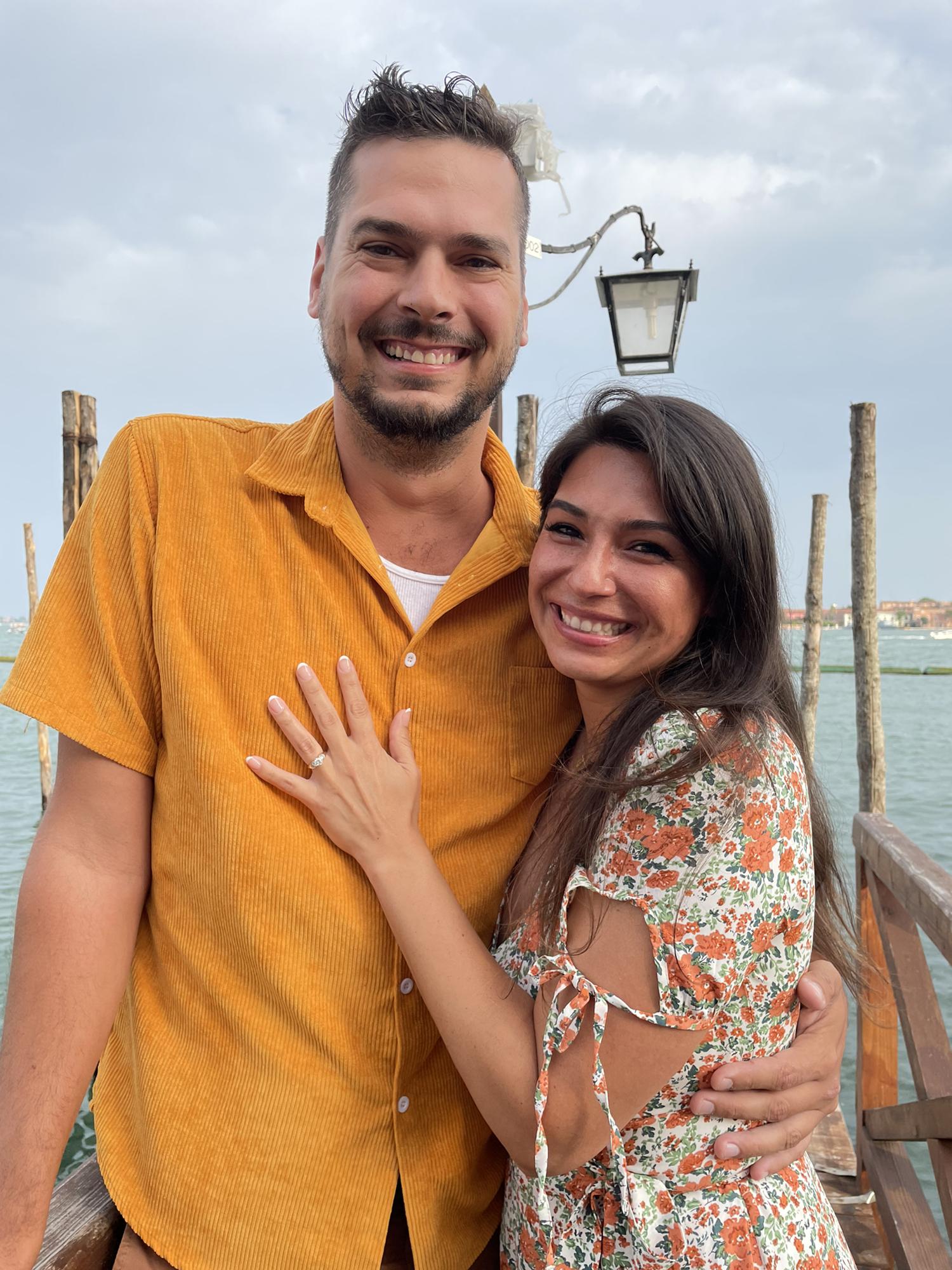 The moment he asked me to marry him ❤️