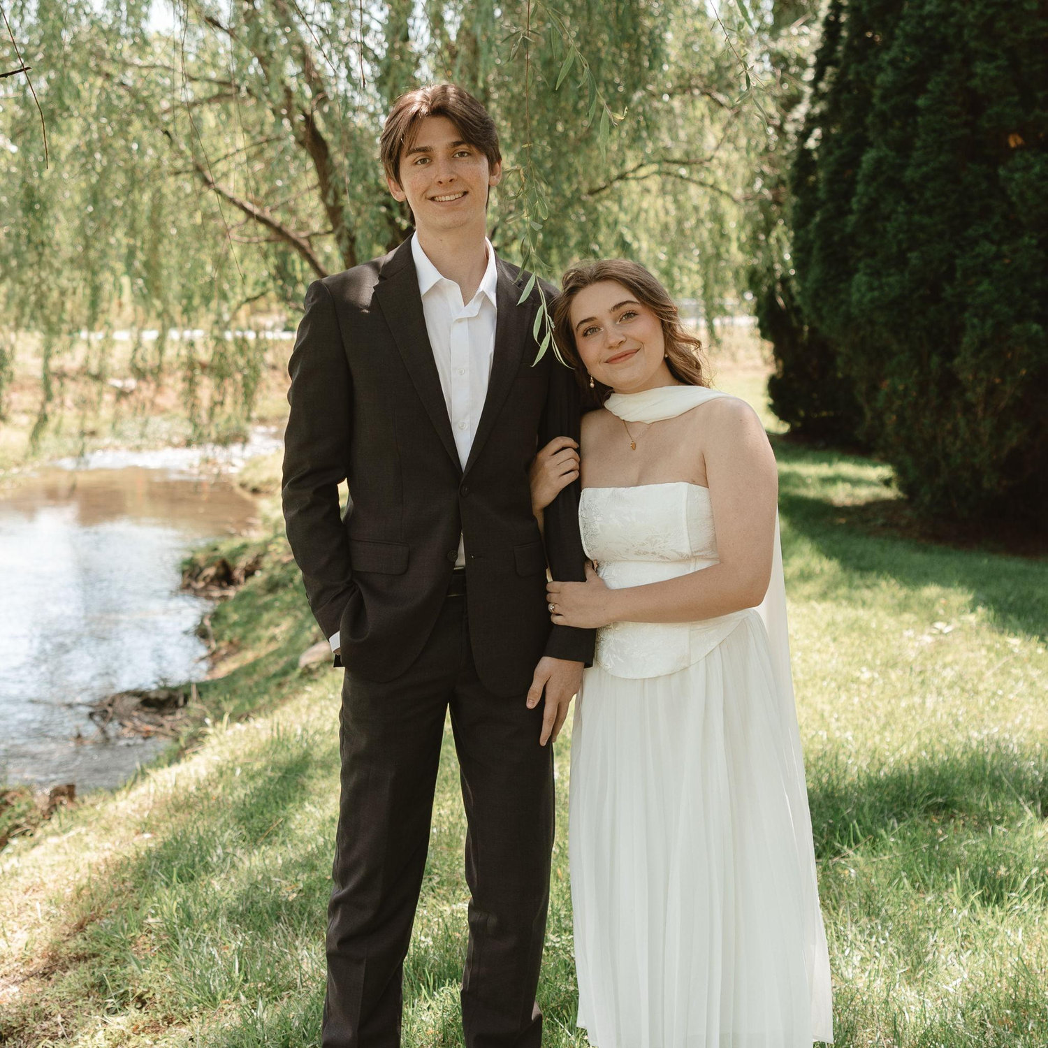 Now we are excitedly planning our wedding! Take a look at some of our engagement photos!