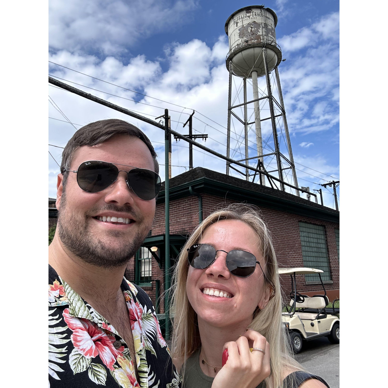 Buffalo Trace on the bourbon trail in KY / June 19, 2023