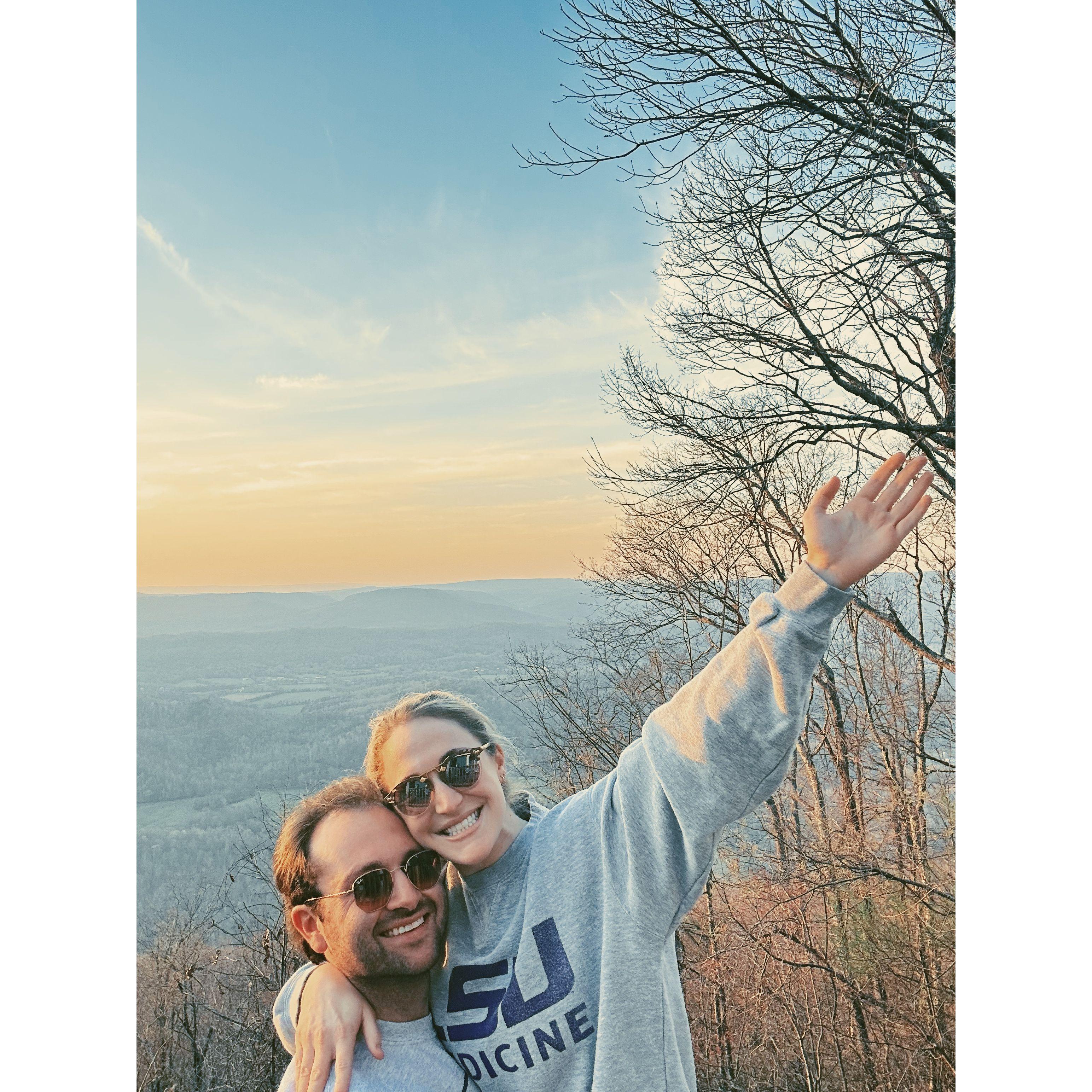 First trip together to Lookout Mountain!